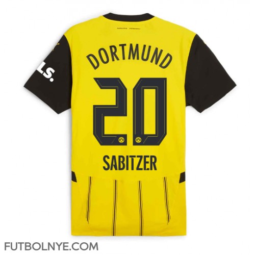 Camiseta Borussia Dortmund Marcel Sabitzer #20 Primera Equipación 2024-25 manga corta